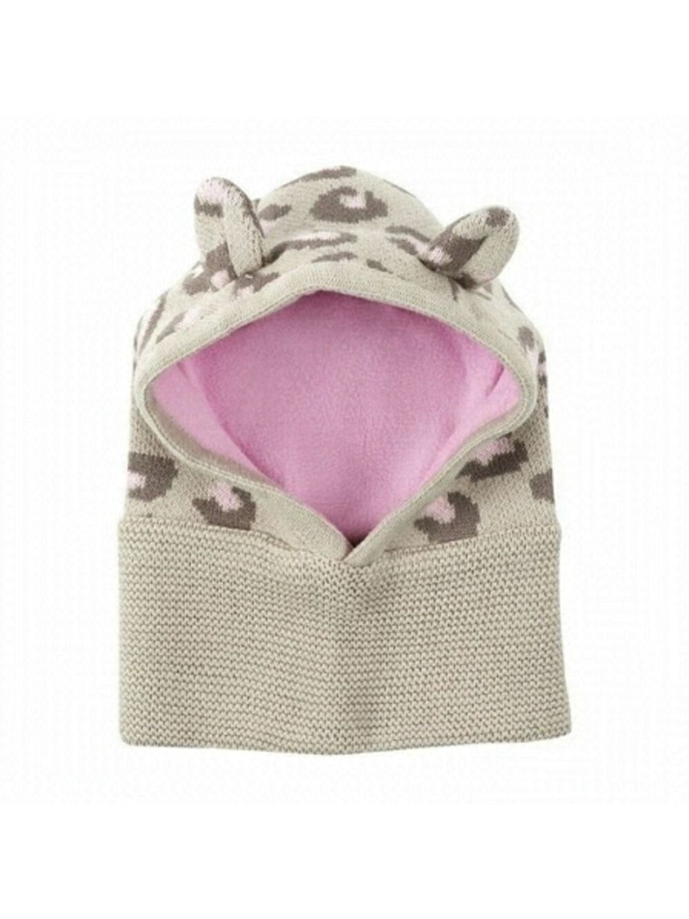WINTER KNIT BABY BALACLAVA HAT